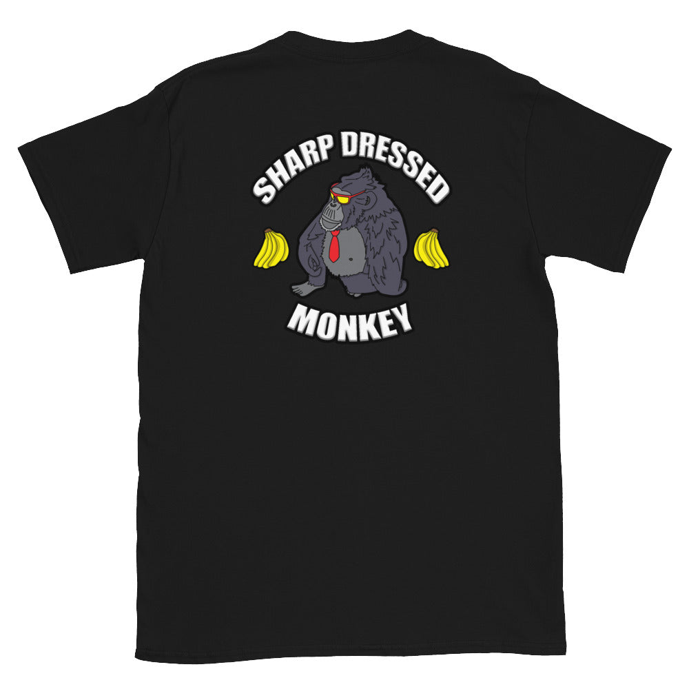 "Monkey With Tie" Unisex T-Shirt