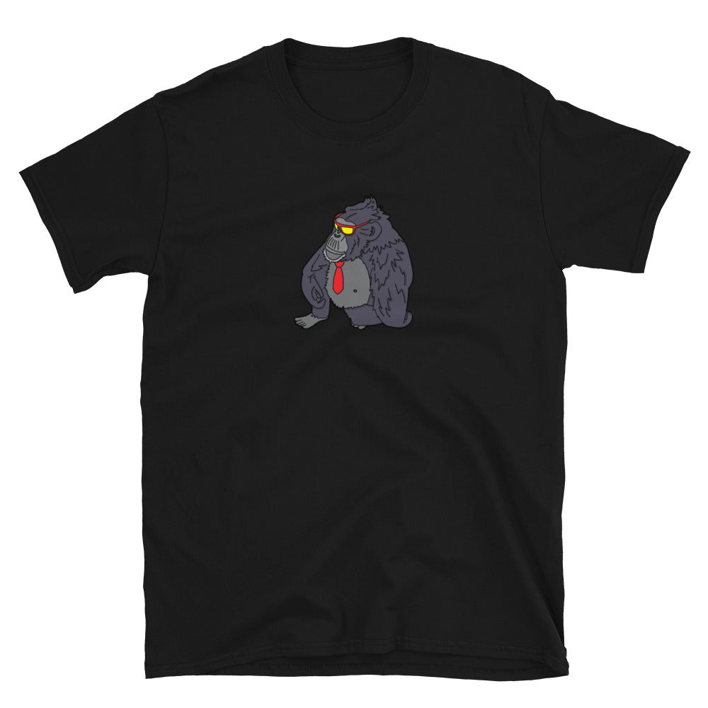 "Monkey With Tie" Unisex T-Shirt