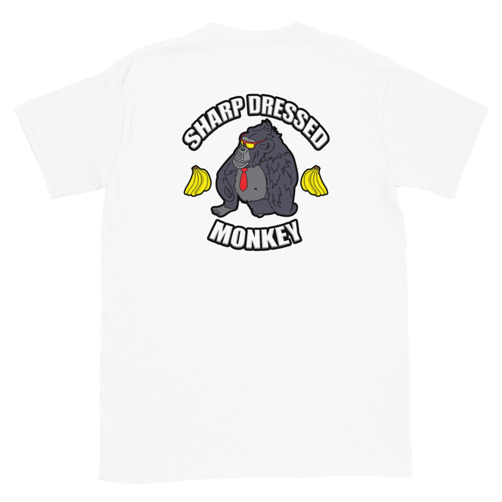 "Monkey With Tie" Unisex T-Shirt